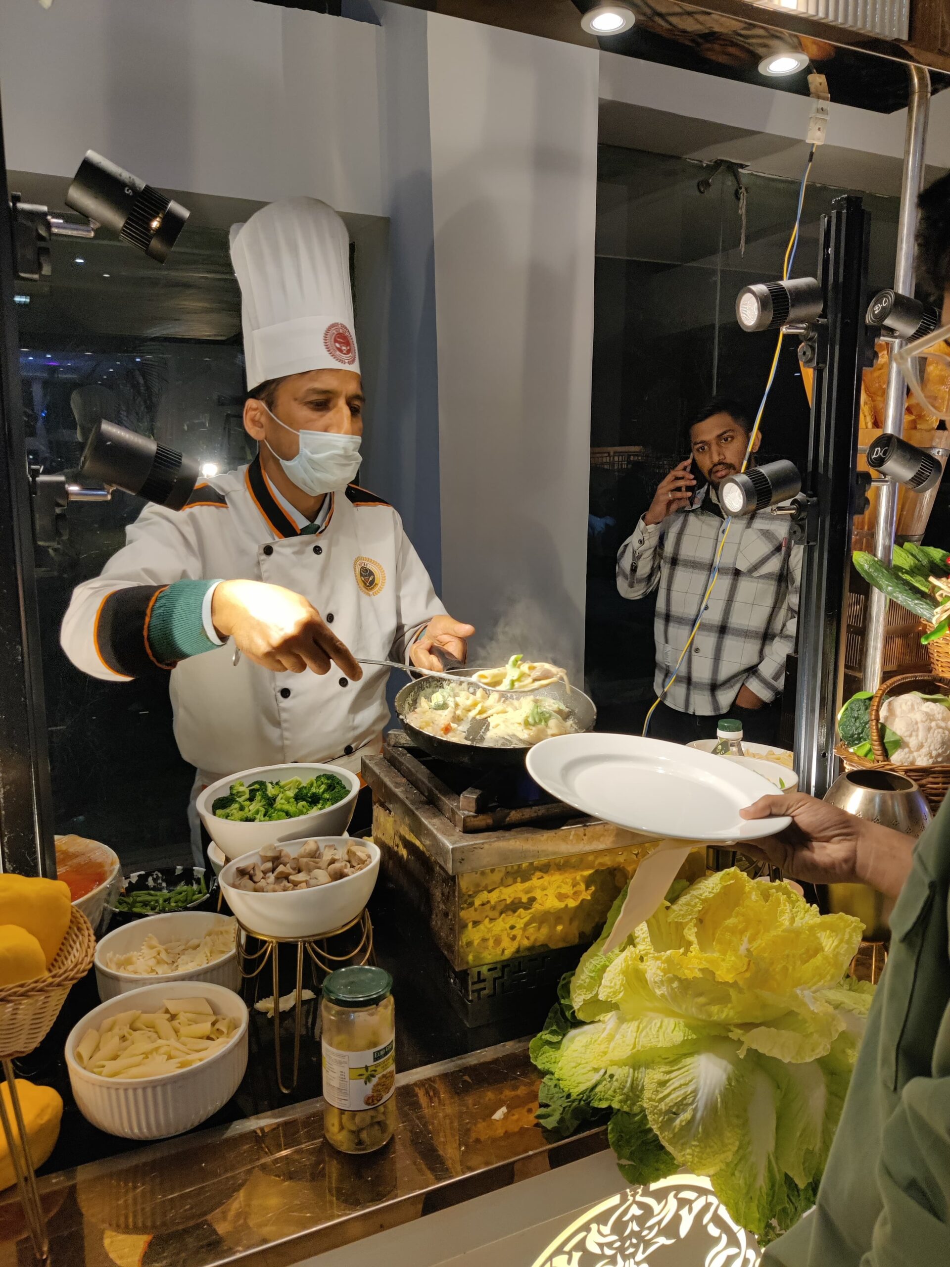 Premium wedding catering setup in Chandigarh